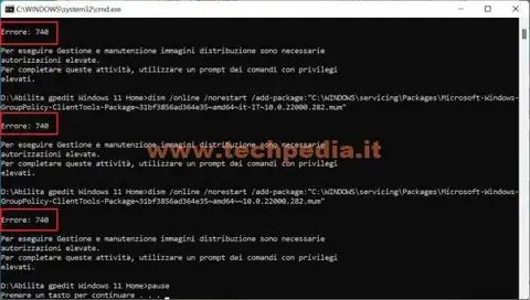 Abilitare gpedit windows 10 home 019