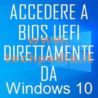 Accedere Bios Uefi Windows 10 Logo