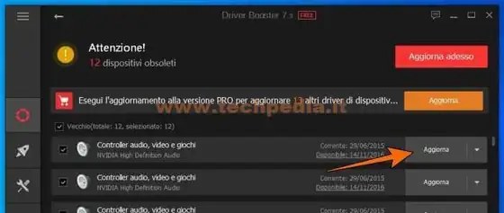 aggiornare driver windows10 050