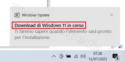 aggiornare windows 10 a 11 con dat 034