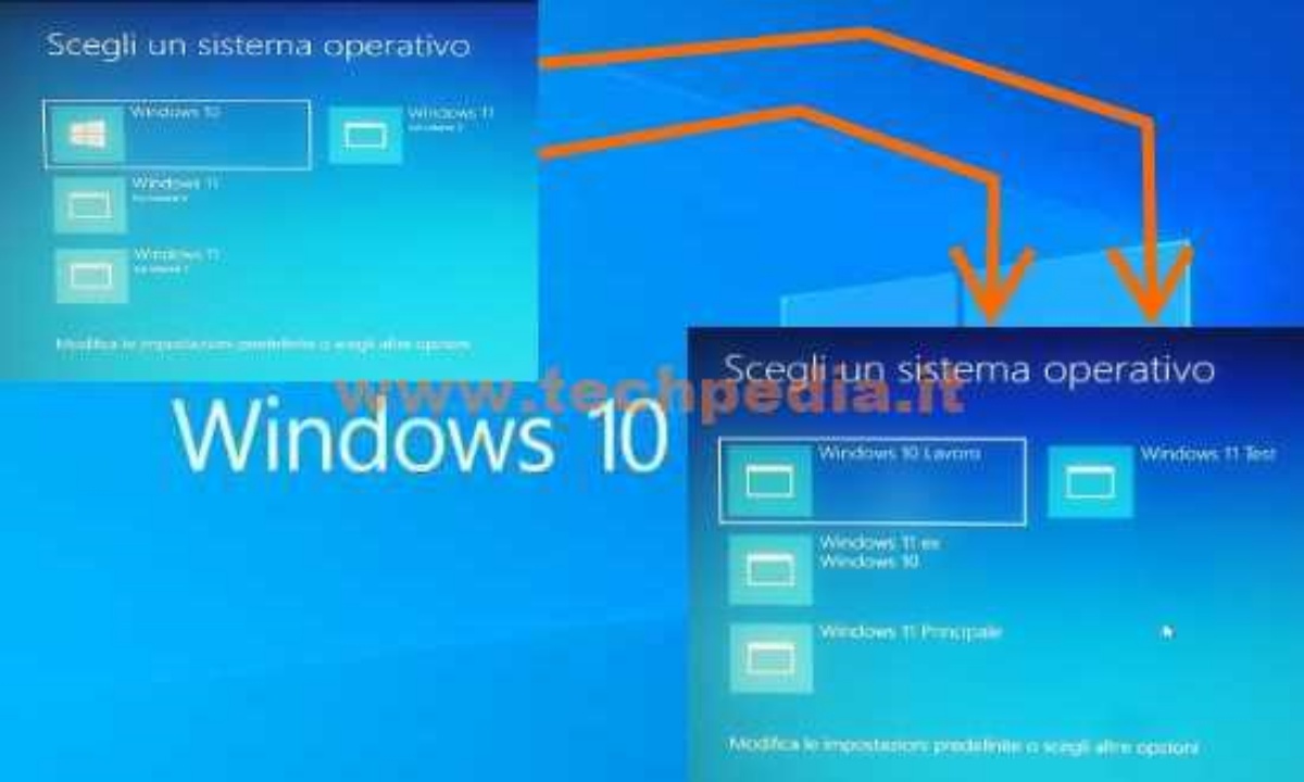 Cambiare Nomi Multiboot Windows 10