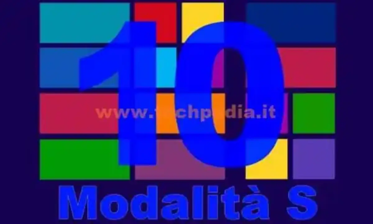 Disattivare la modalità S di Windows 10