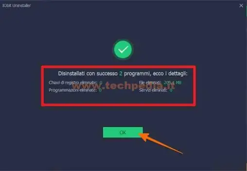 iobit uninstaller disinstallare programmi windows10 053