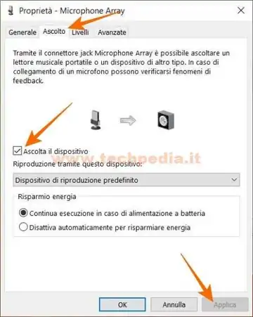 microfono non funziona windows 10 028