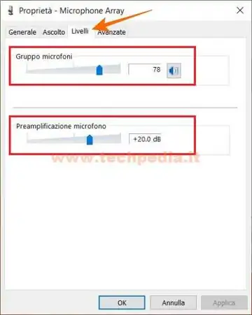 microfono non funziona windows 10 031
