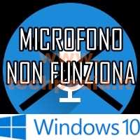 Microfono Non Funziona Windows 10 Logo