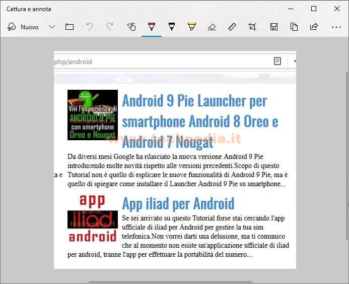 STRUMENTO DI CATTURA PER XP SCARICA