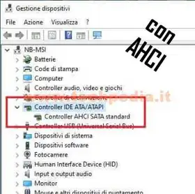 passare da ide a ahci windows10 025