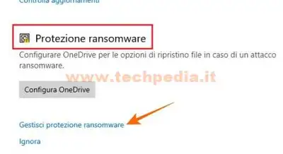 protezione ransomware windows 10 019