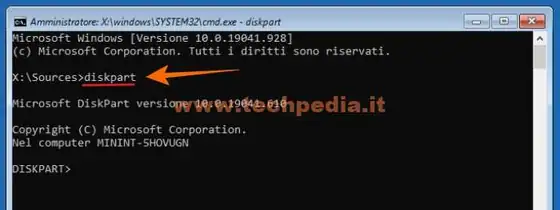 resettare password dimenticata windows 10 utilman 034