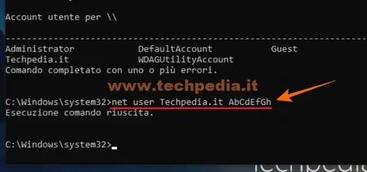resettare password dimenticata windows 10 utilman 067