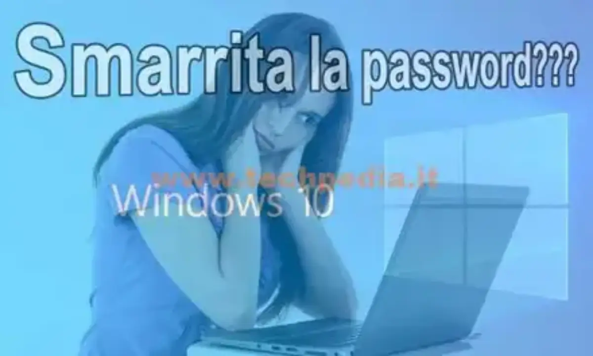 Reset password Windows 10