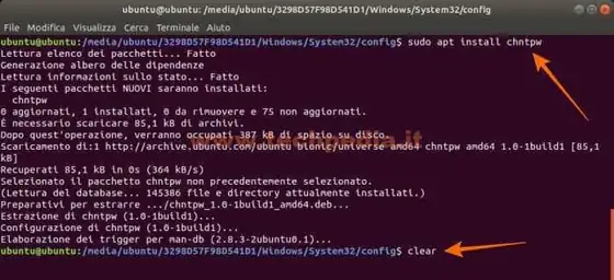 resettare password dimenticata windows10 043