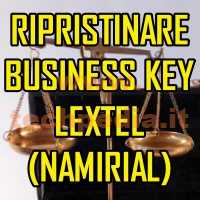 Ripristinare Chiavetta Lextel Business Key Logo