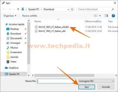 rufus per creare pendrive installazione windows 10 013