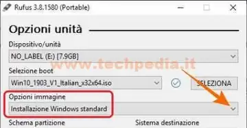 rufus per creare pendrive installazione windows 10 016