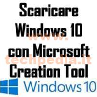 Scaricare Windows 10 Microsoft Creation Tool LOGOISO