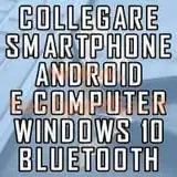 smartphone computer bluetooth windows 10 logo