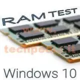 test ram windows 10 logo