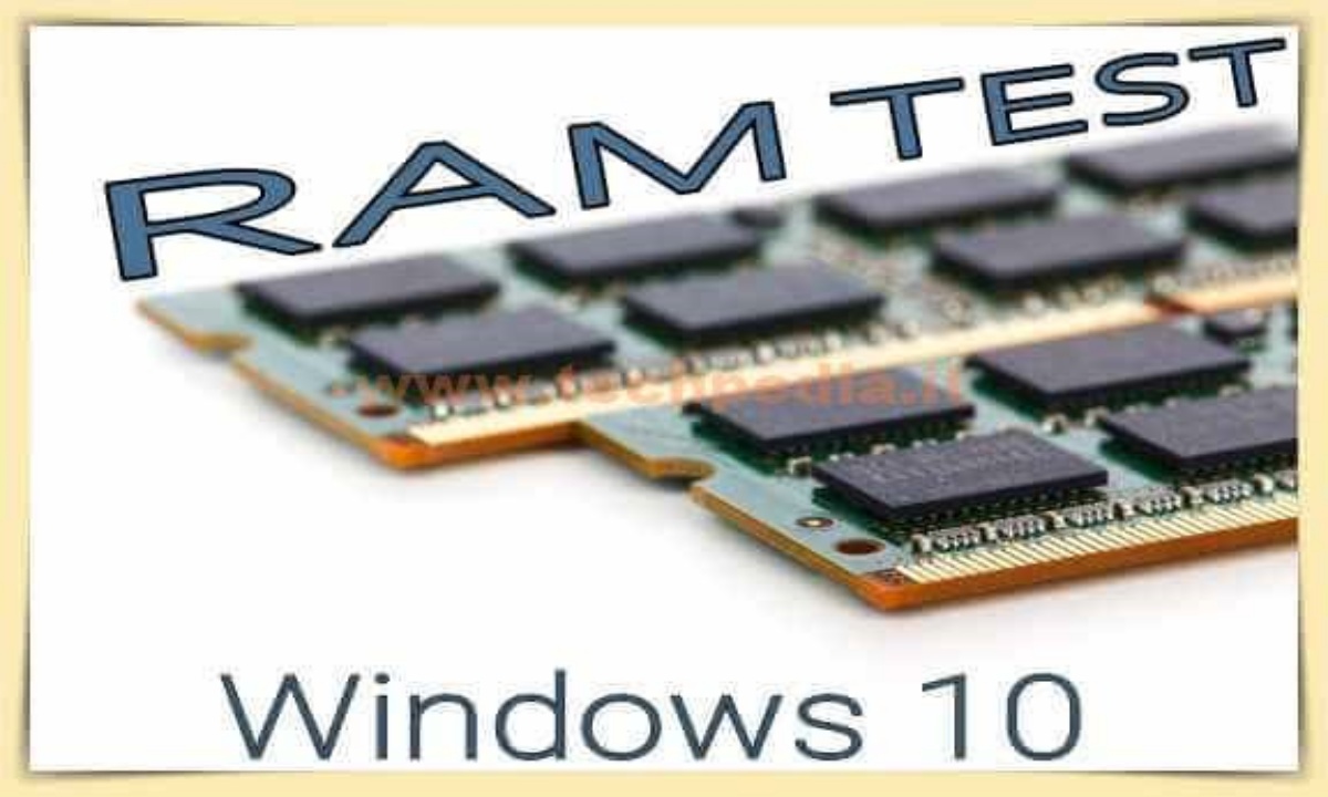 Test Ram Windows 10