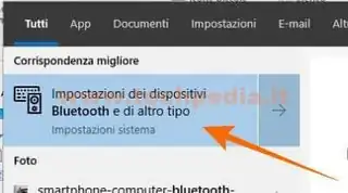 visualizzare icona bluetooth windows 10 011