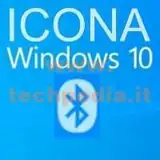 visualizzare icona bluetooth windows 10 logo