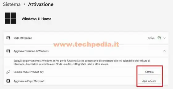 aggiornare windows 11 home a professional 046