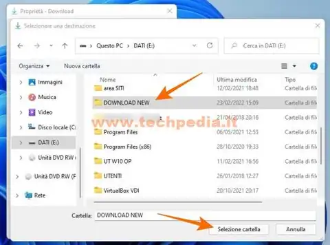 cambiare cartella download windows 11 019