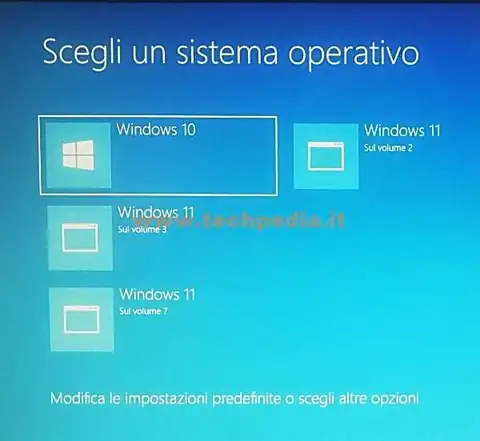 cambiare nome boot list windows 11 010