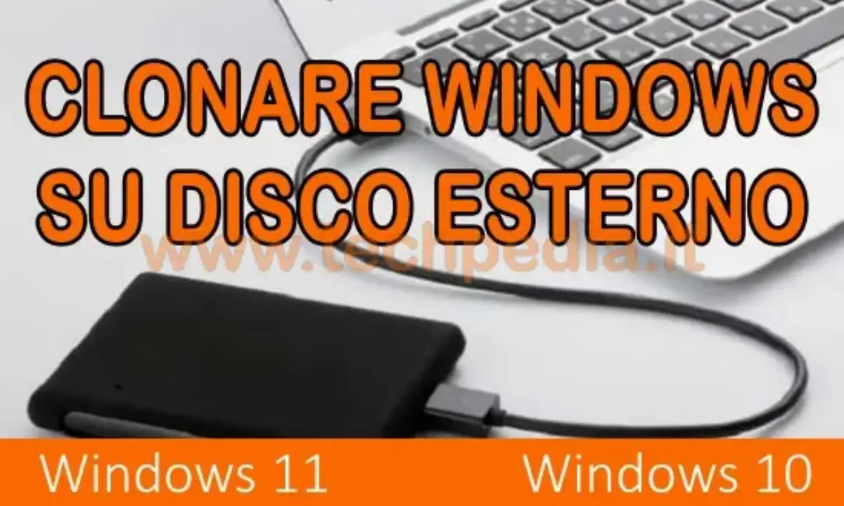 Come clonare Windows 11 su disco esterno USB