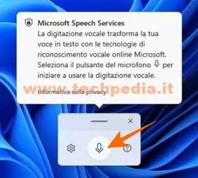 digitazione vocale windows 11 010