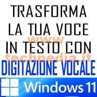 Digitazione Vocale Windows 11 Logo