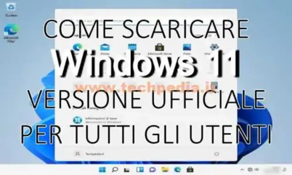 Installare Windows 11 versione ufficiale