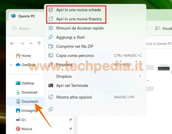 esplora file multischeda windows 11 019