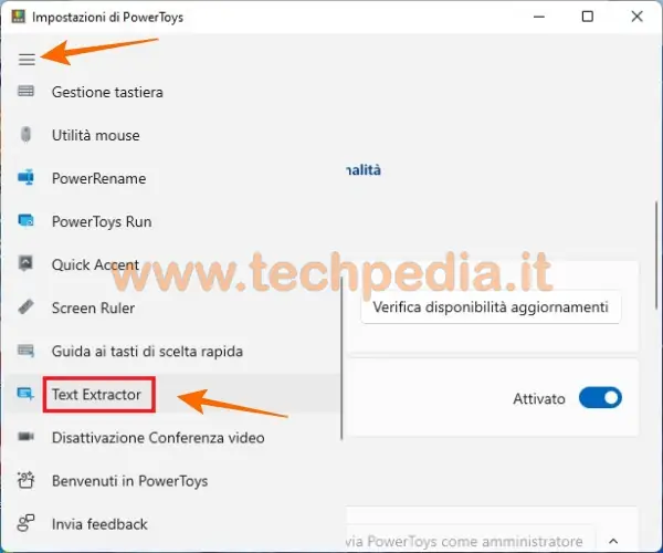 estrarre testo text extractor windows 11 016