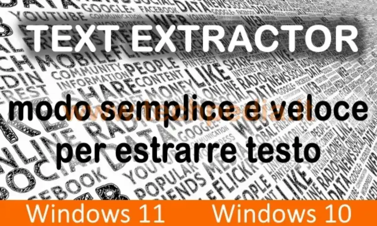 Come estrapolare testo da PDF, immagini e documenti scansionati