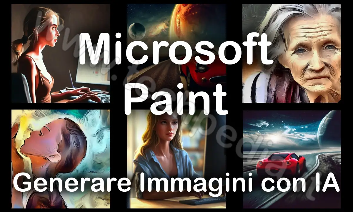 Generare immagini IA con Paint Cocreator