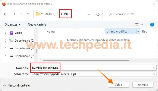 installare font windows 11 046