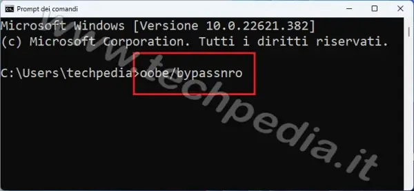 installare windows 11 senza account 043