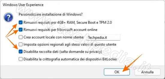 installare windows 11 senza requisiti 040