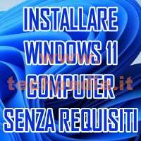Installare Windows 11 Vecchi Computer Logo