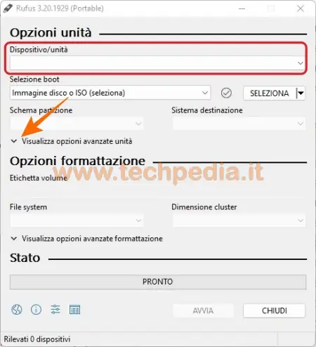 installare windows hard disk esterno 013