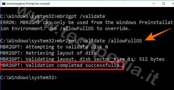 UEFI CONV 031
