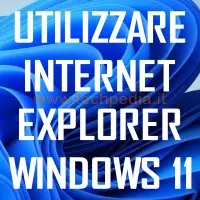 utilizzare internet explorer windows 11 logo