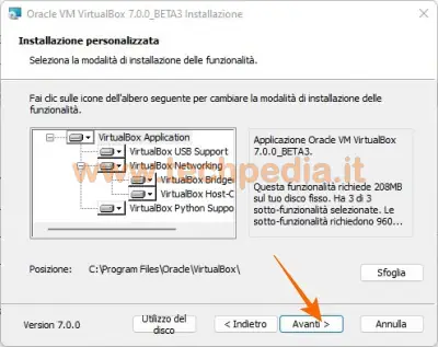 windows 11 macchina virtuale virtual box 016