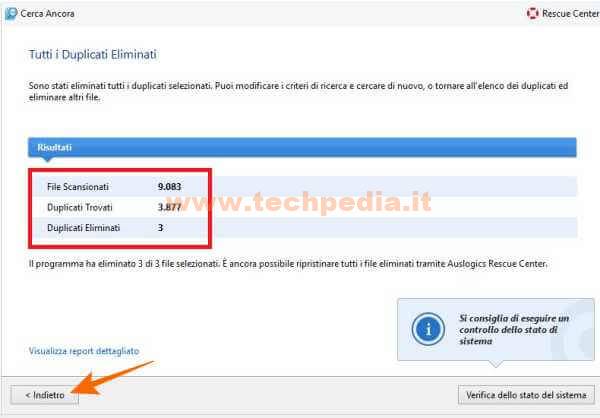 Cercare File Duplicati Windows Con Auslogics 091