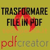 Convertire File In Pdf Con Pdf Creator Windows LOGO