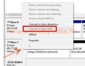 Convertire Formato Disco Mbr Gpt Windows 061