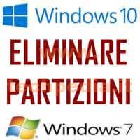 Eliminare Partizioni Con Windows LOGO