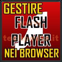 Gestire Adobe Flash Player Browser LOGO